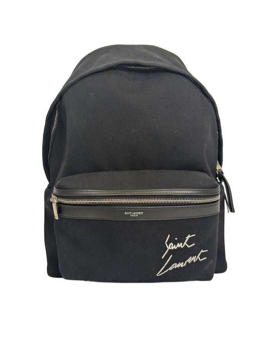 SAINT LAURENT City Backpack