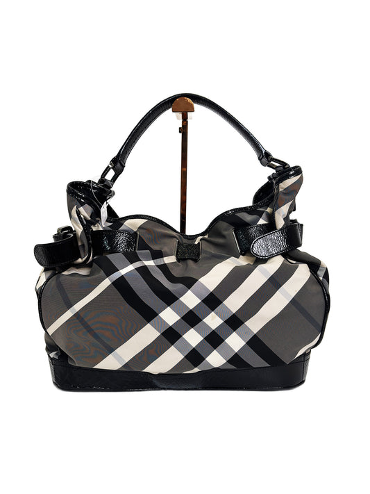 BURBERRY Plaid Tote