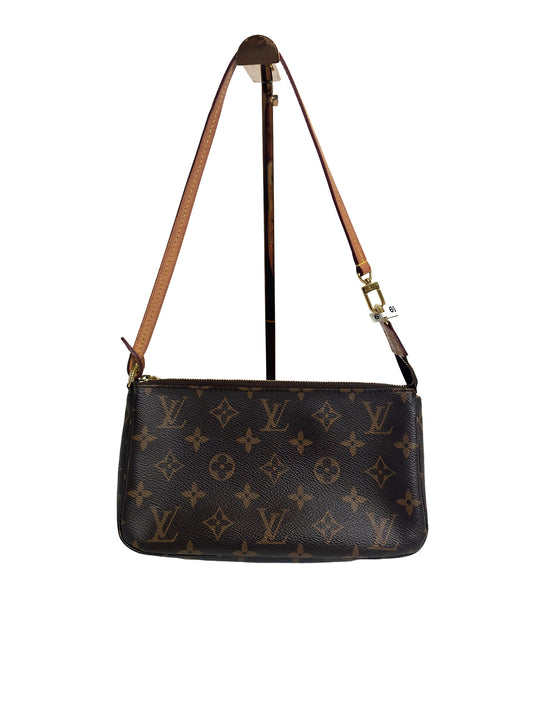 LOUIS VUITTON pochette accessoires monogram canvas crossbody bag