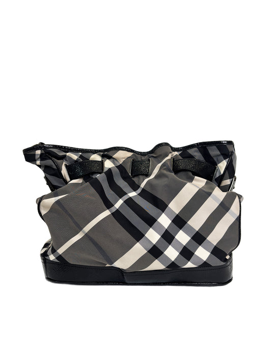 BURBERRY Plaid Tote