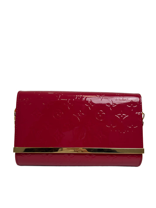 LOUIS VUITTON Monogram Vernis Chain Shoulder Bag