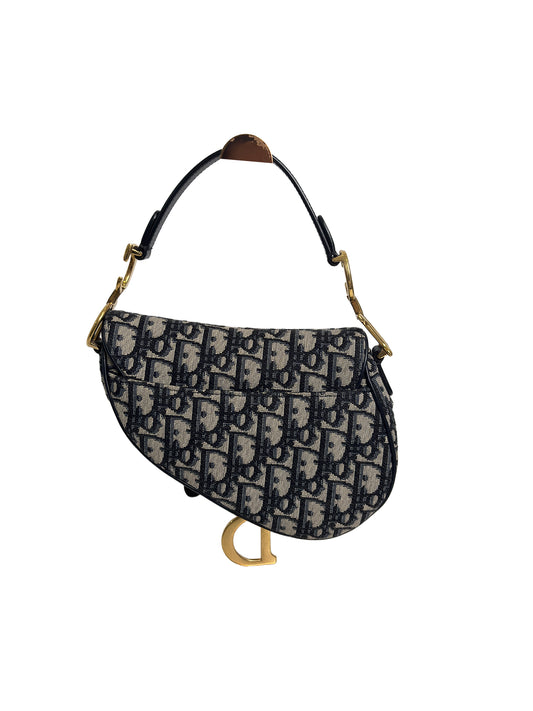 DIOR Saddle Bag in Oblique Jacquard
