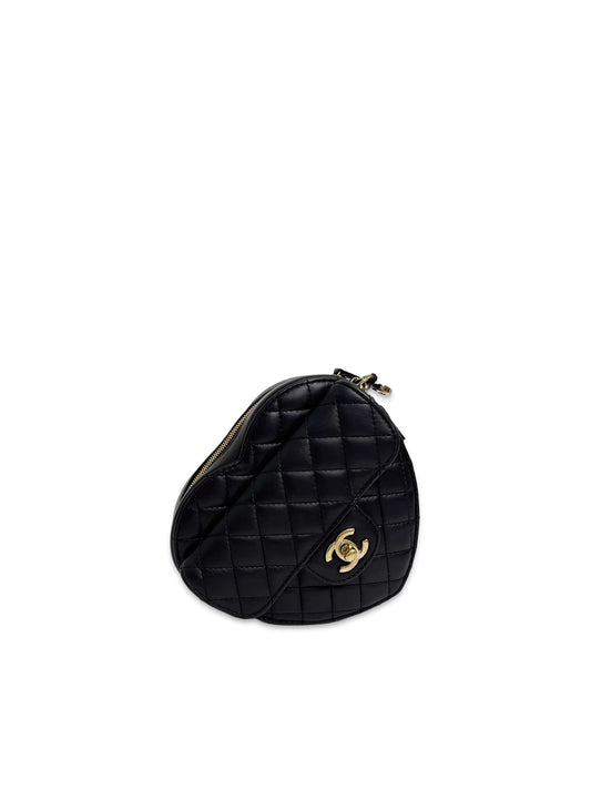 CHANEL heart-shaped classic flap