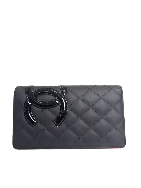 CHANEL Cambon Line Long Wallet