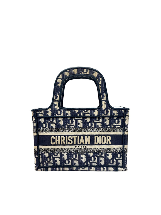 DIOR Mini Dior Book Tote Bag