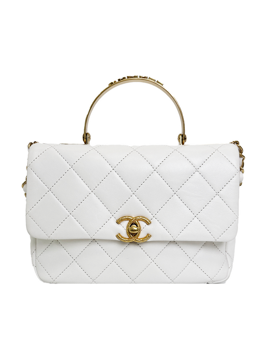 CHANEL metal handle
