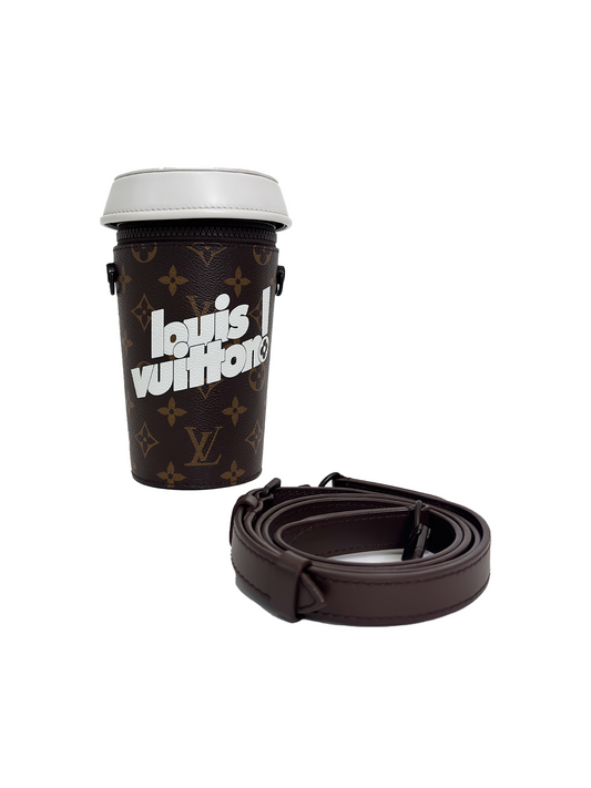 LV Coffee Cup Pouch