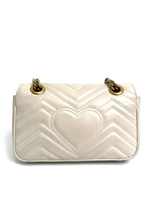 GUCCI GG Marmont 22 Quilted Shoulder Bag