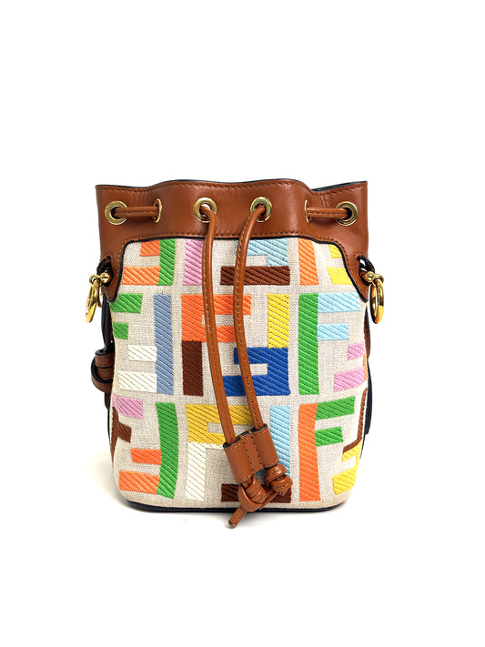 FENDI Mon Tresor Mini Bucket Bag